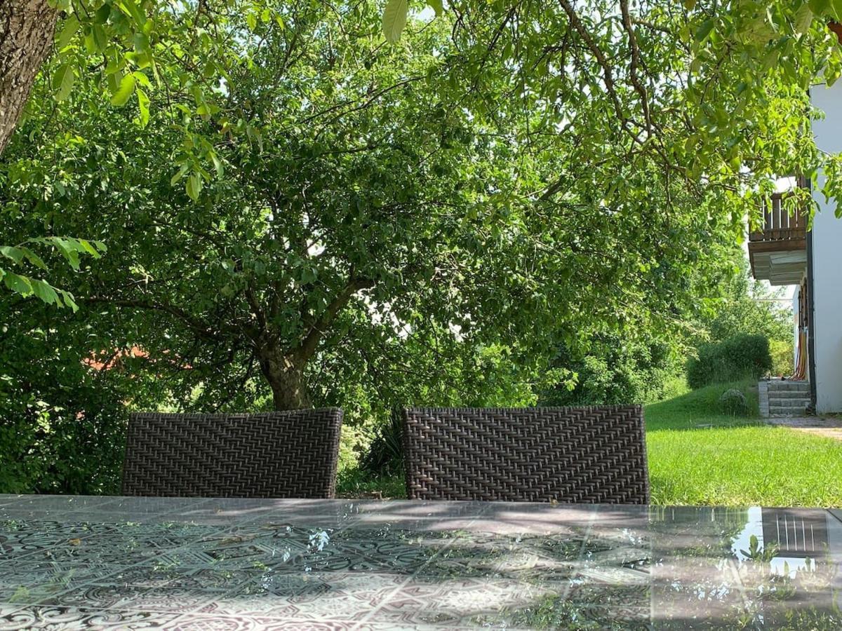 Alpenblick Nahe Muenchen Mit Outdoor Whirlpool - 21 Min Von Muenchen Mit Zug Assling Exterior photo